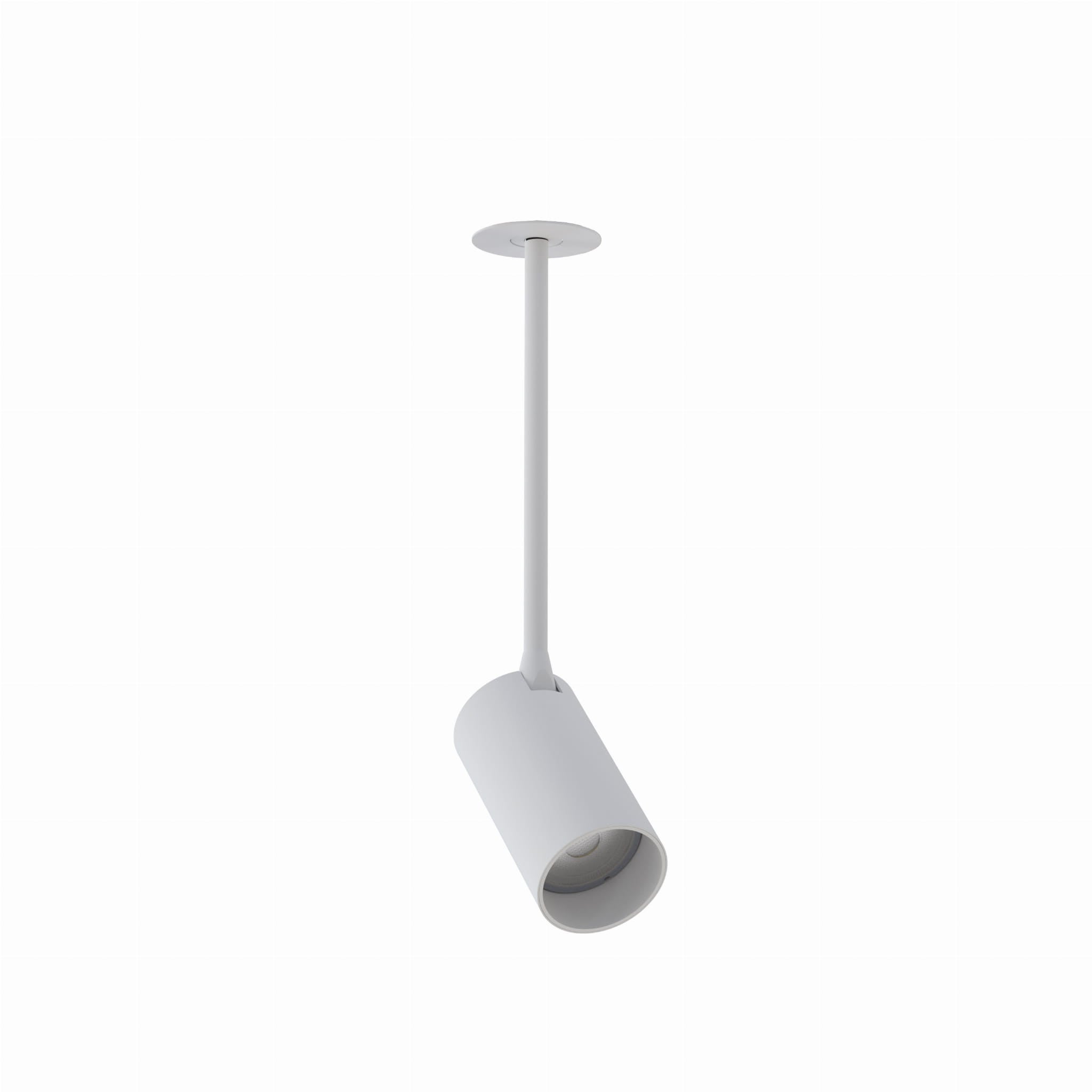 Oprawa sufitowa wpuszczana podtynkowa Mono Surface biała 1xGU10x10W okrągła ruchoma IP20 wym: 29 x 13 x 5,5 cm metal Nowodvorski Lighting