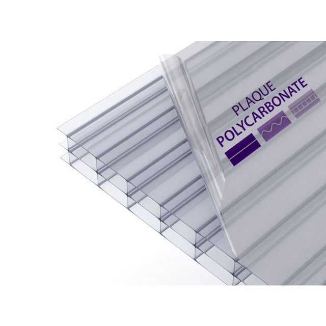 Polycarbonate Alvéolaire 16mm Transparent 1050x4000