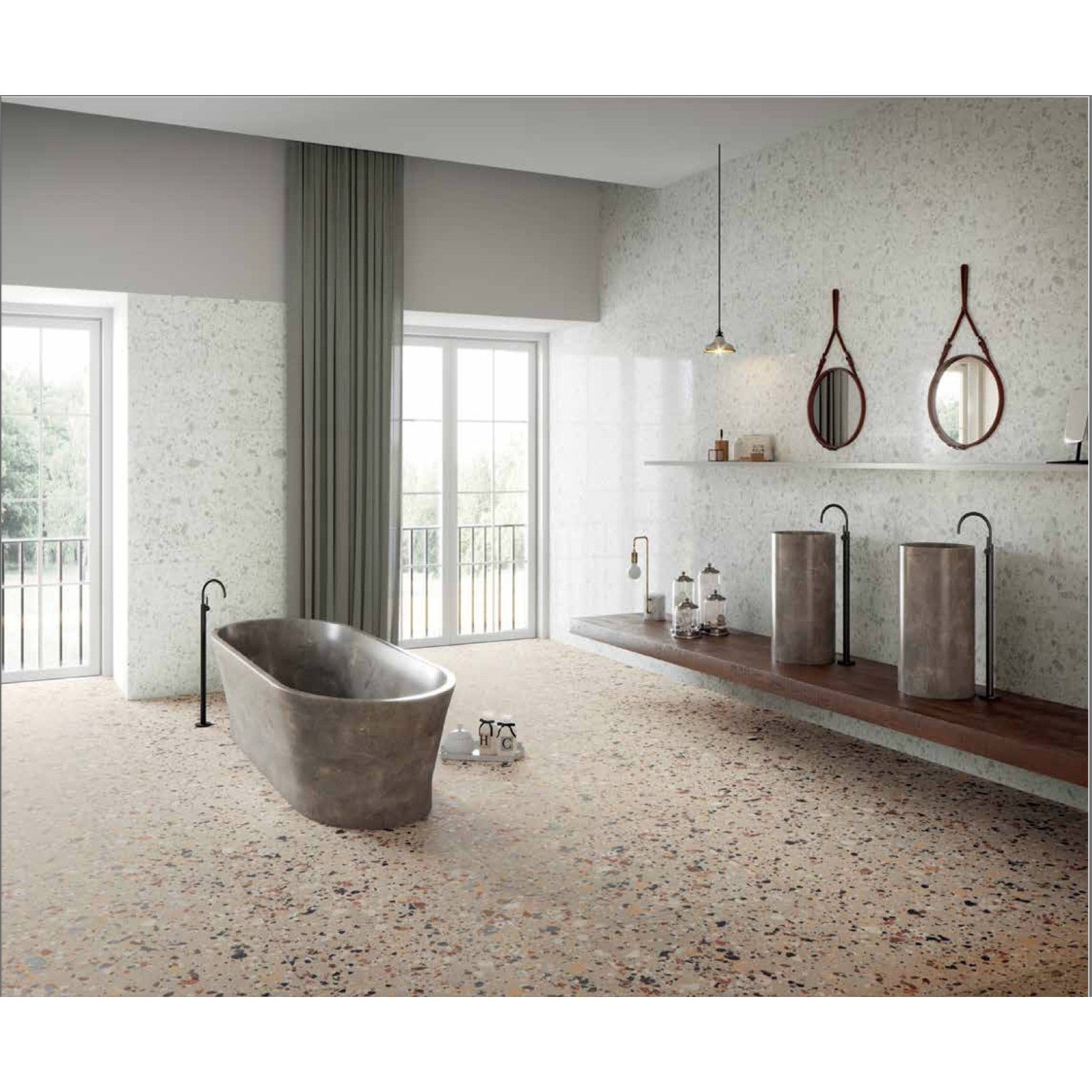 VENICE VILLA GREY LEVIGATO SQ. 120X120 | Leroy Merlin