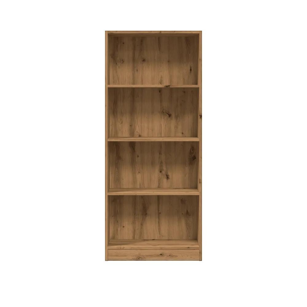 Biblioteczka vidaXL Drewno inżynieryjne 60x24x143 cm Brązowy