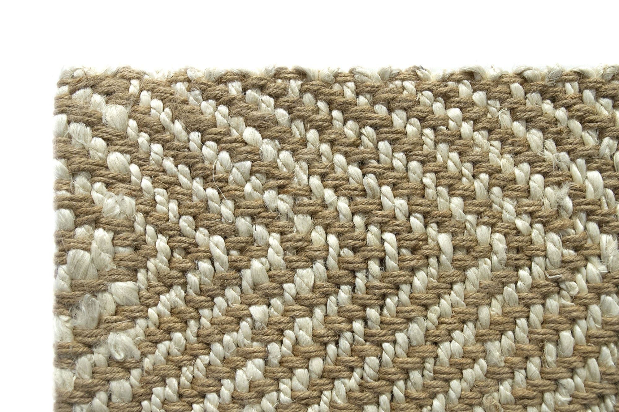 Hamid - Tappeto di Iuta ISTAN BLANC 230X160 - 2