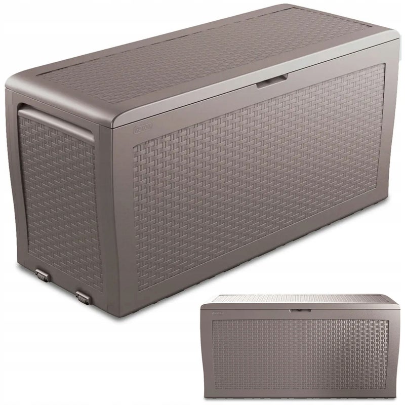 Skrzynia Ogrodowa Keter SAMOA RATTAN Schowek na Balkon Taras 270L 1 szt