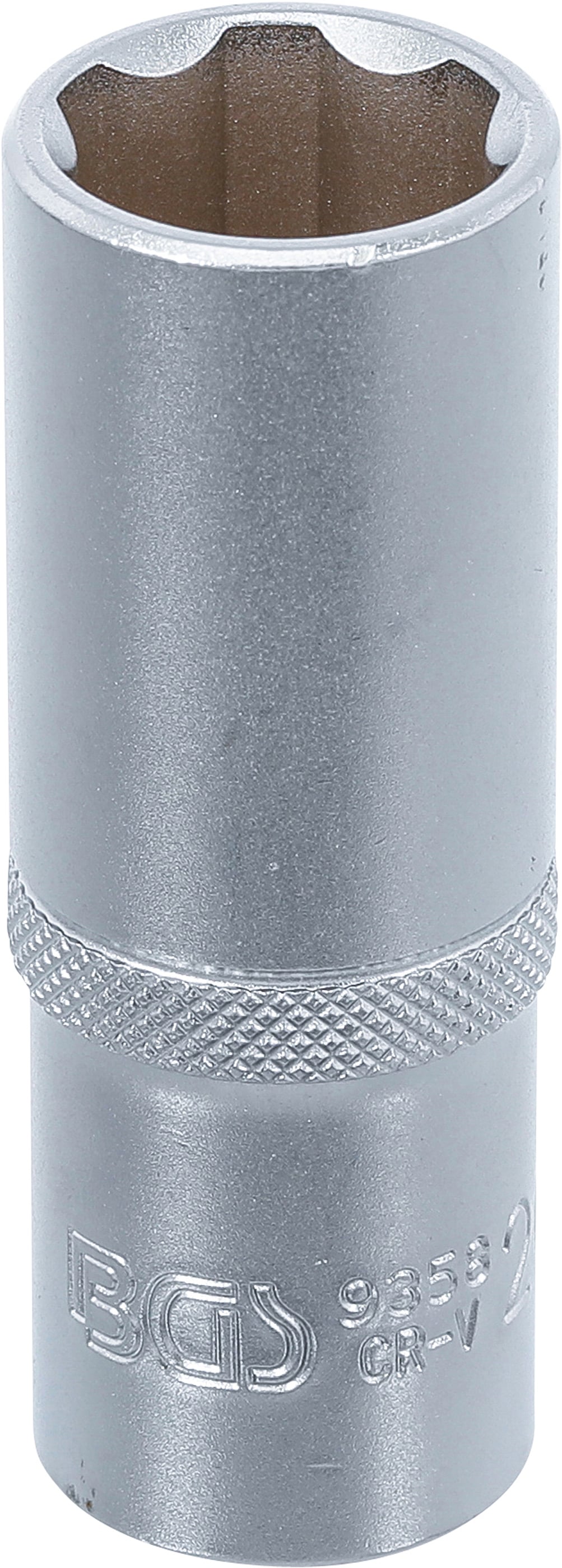 BGS Nasadka klucza nasadowego Super Lock długa, napęd czworokątny wewnętrzny 12,5 mm (1/2") SW 20 mm - 9358
