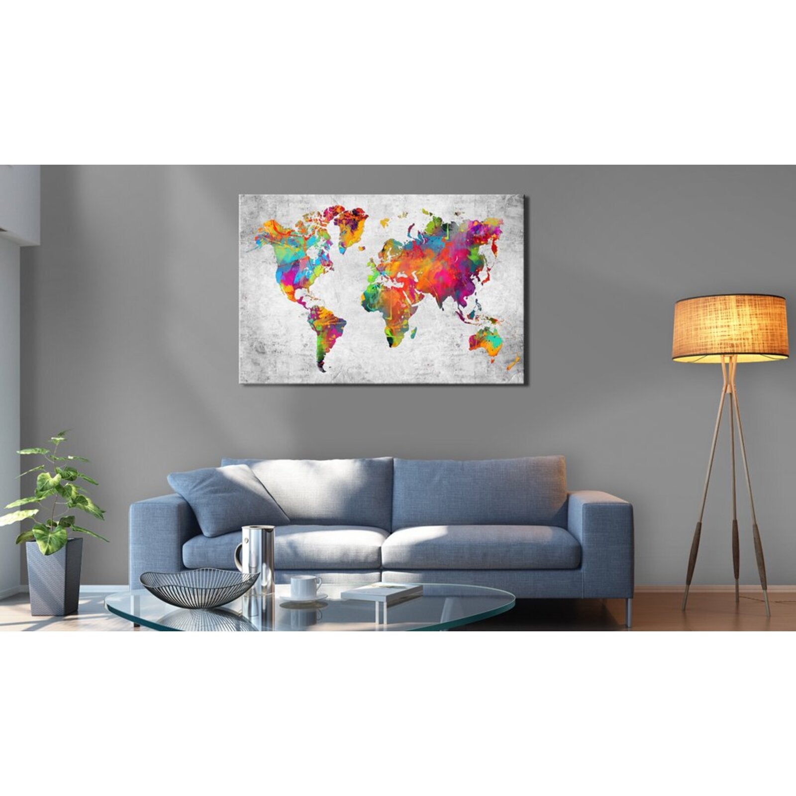 Tableau couleurs de la modernité - 120 x 80 cm - 2