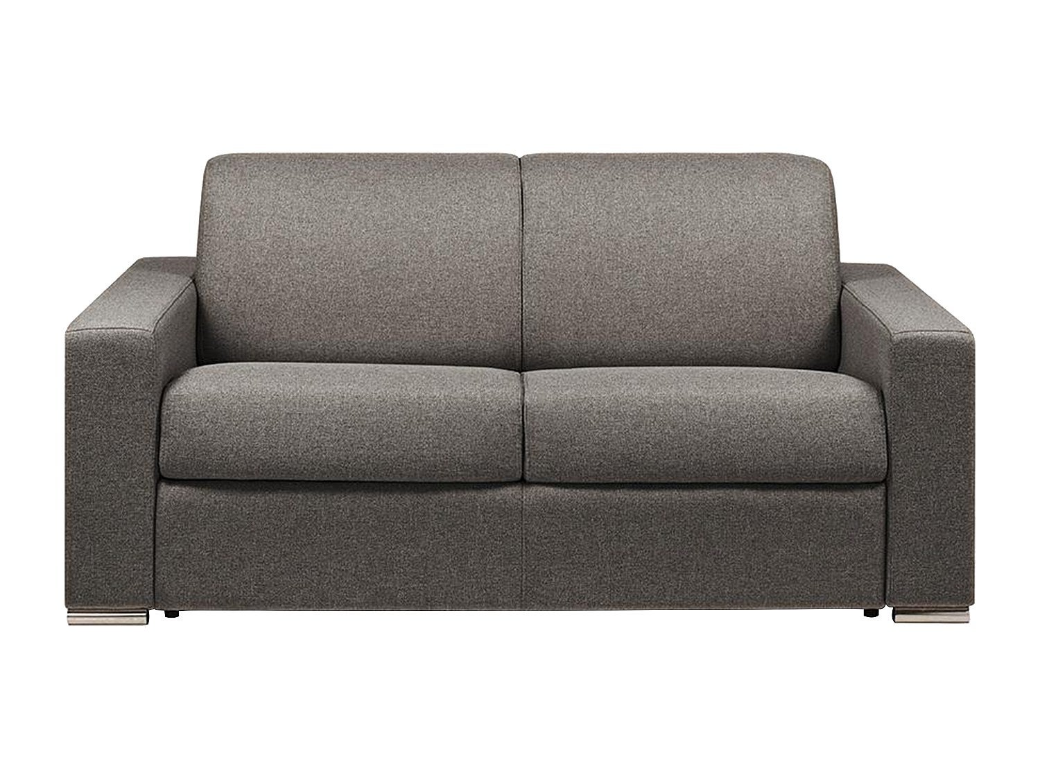 Kanapa 2-osobowa typu express - Kolor: antracytowy - Miejsce do spania: 120 cm - Materac 14 cm - CALITO