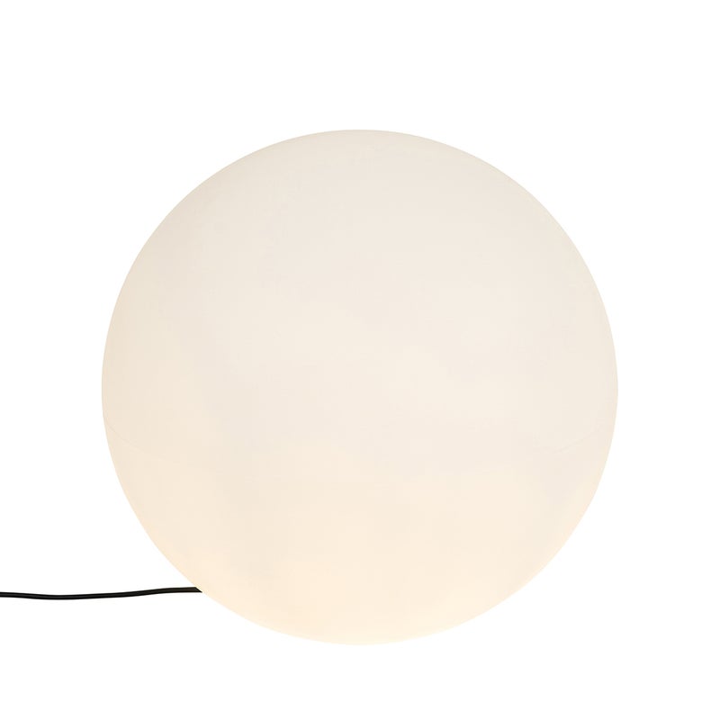 Nowoczesna lampa zewnętrzna biała 56 cm IP65 - Nura