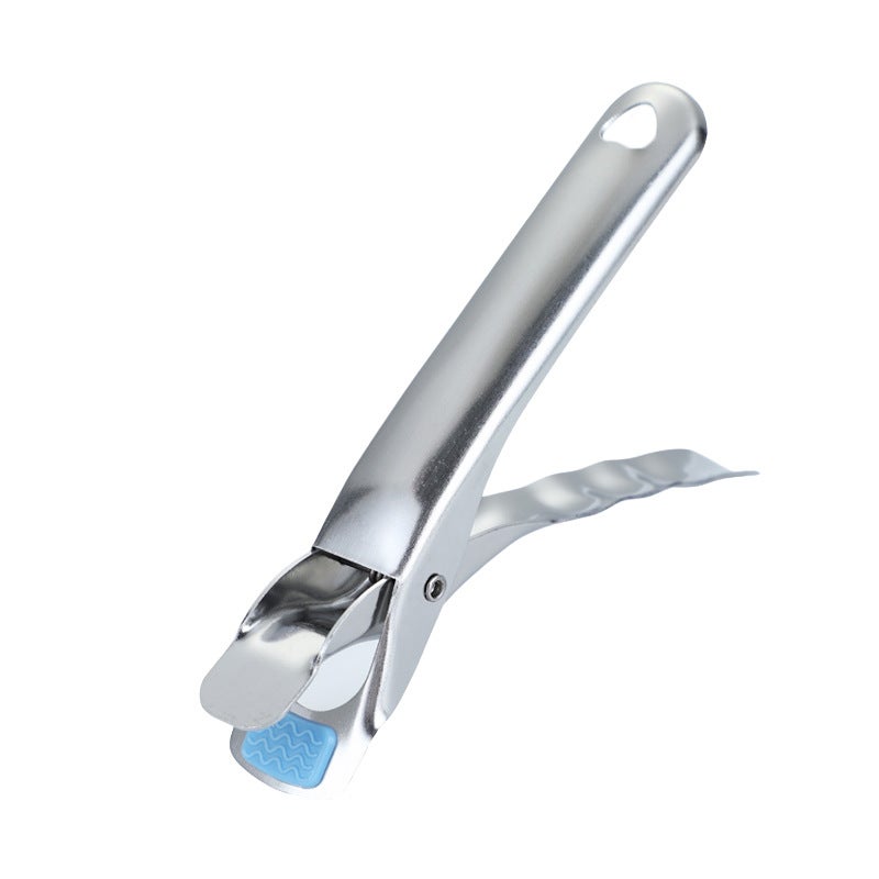 Pince Anti-Brûlure En Acier Inoxydable - Pince Antidérapante Pour Plaque Chauffante, Cocotte Et Vaisselle Chaude (Rose)