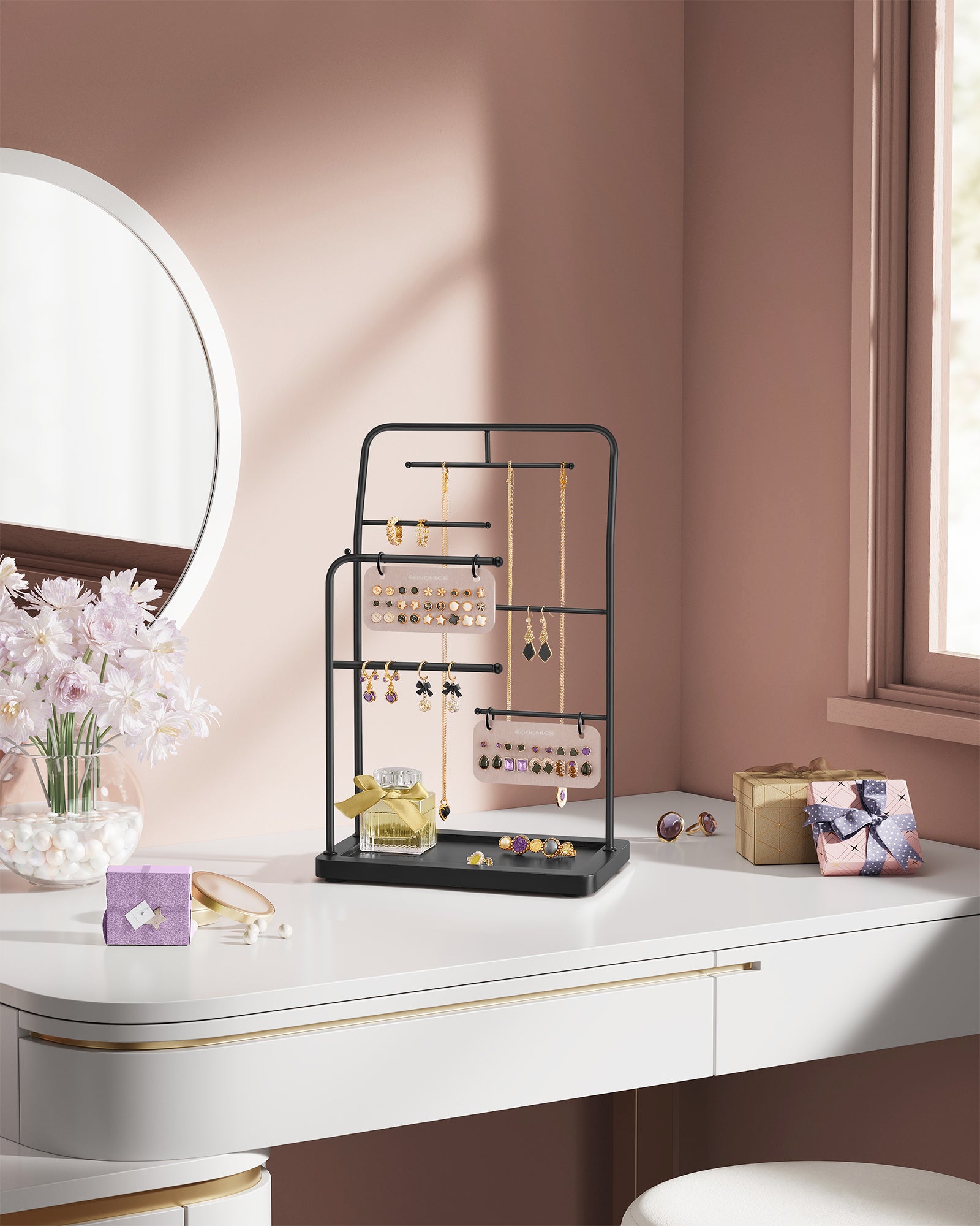 Espositore Gioielli In Ferro Porta Orecchini Uso - Italy - Foto 7