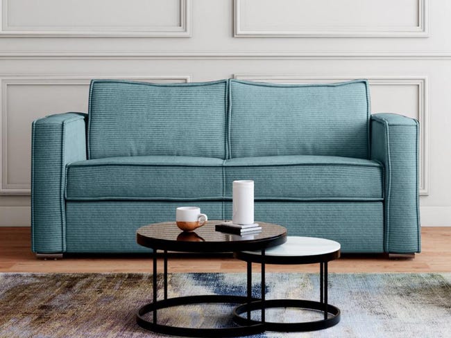 Divano letto posti a ribalta Posto letto 140 cm Materasso 18 cm