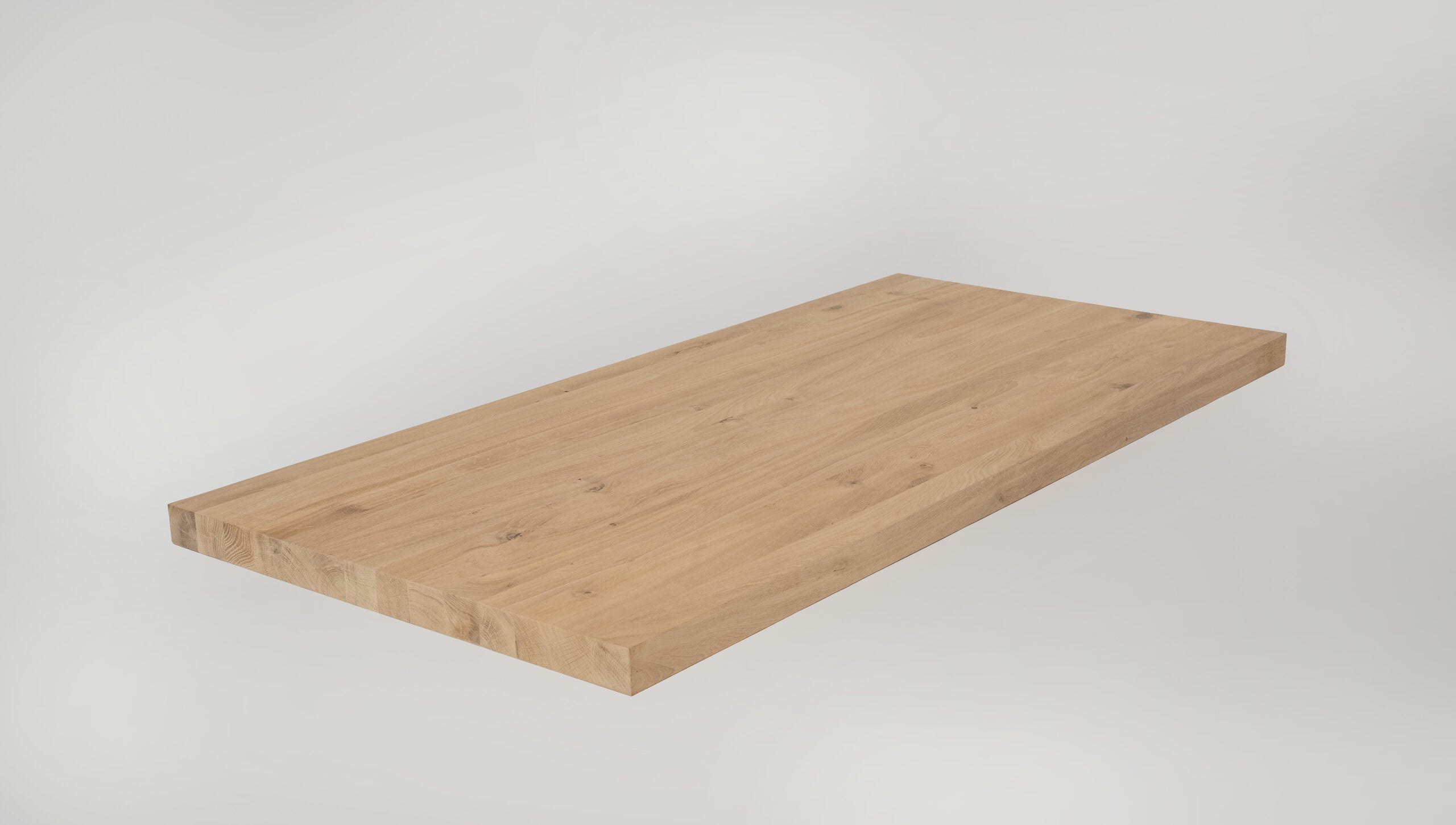 Panneau collé chêne petits noeuds raboté, 1300x650x40 - 2