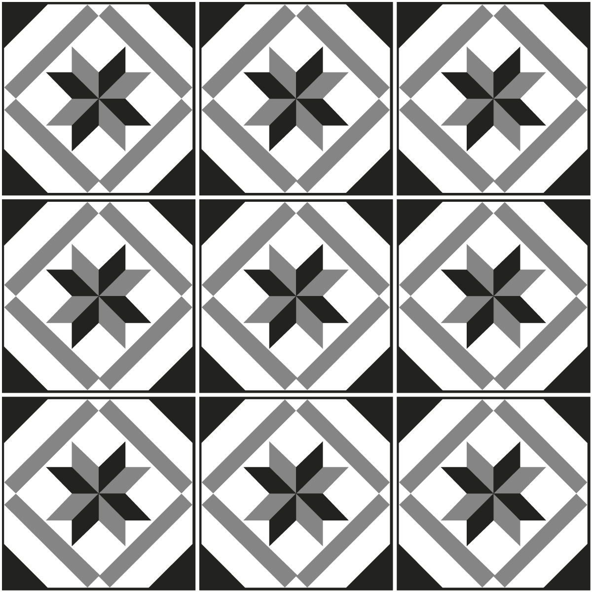 9 adesivi piastrelle azulejos zepetina - Sticker adesivo - adesivi murali - 9stickers15x15cm - 2