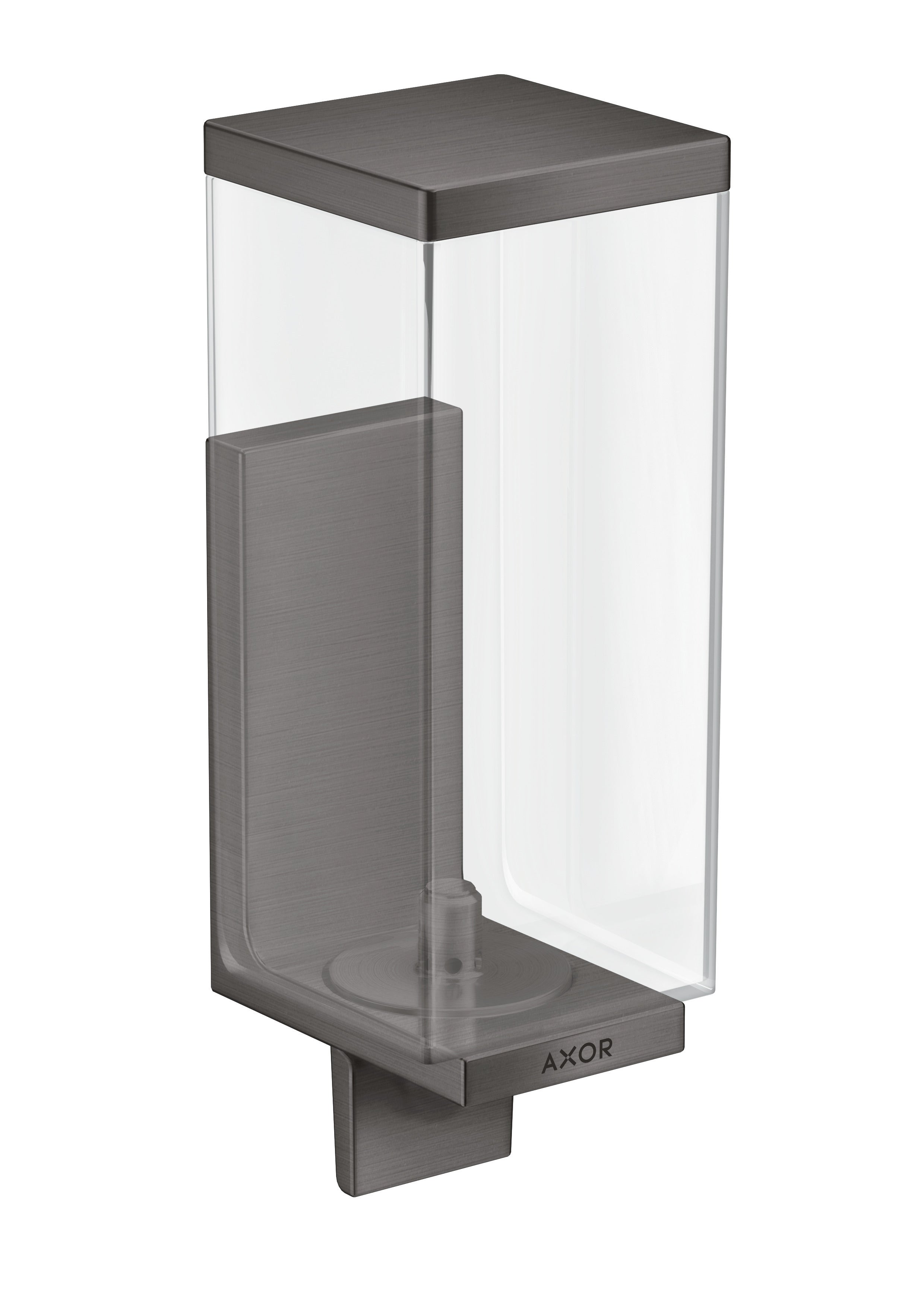 Hansgrohe AXOR UNIVERSAL Distributeur De Savon Rectangulaire, Quantité De Remplissage 600ml 42610310 Farbe Brushed Red Gold 92765105