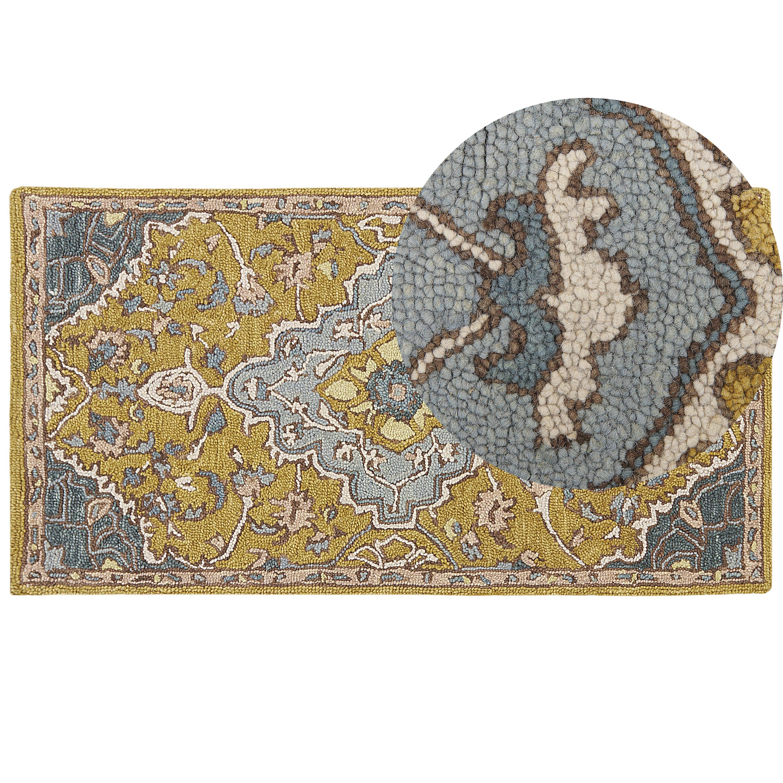 Climbing Leopard - Green, Touffeté à la Main 100% Laine Doux Zone Tapis Moquette Climbing Leopard - Green, Touffeté à la Main 100% Laine Doux Zone Tapis Moquette