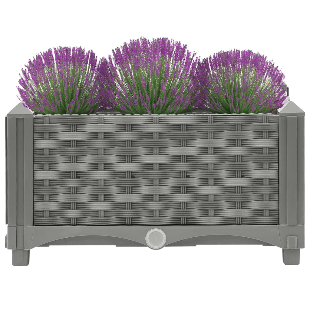 Jardinière，Bac à fleurs 40x40x23 cm Polypropylène CWV54006 - 3