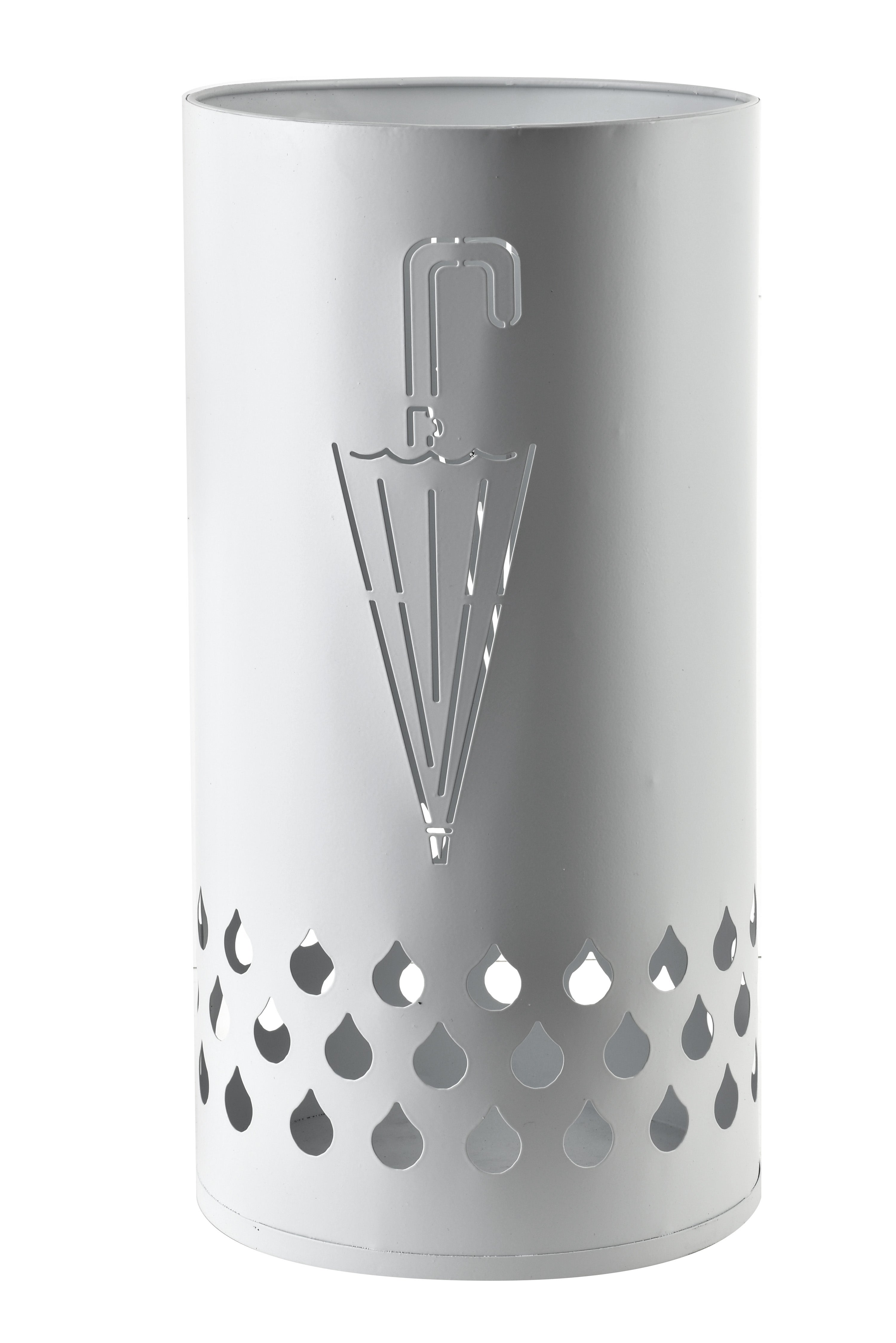 cedric white parasolnik 23x23x46 cm