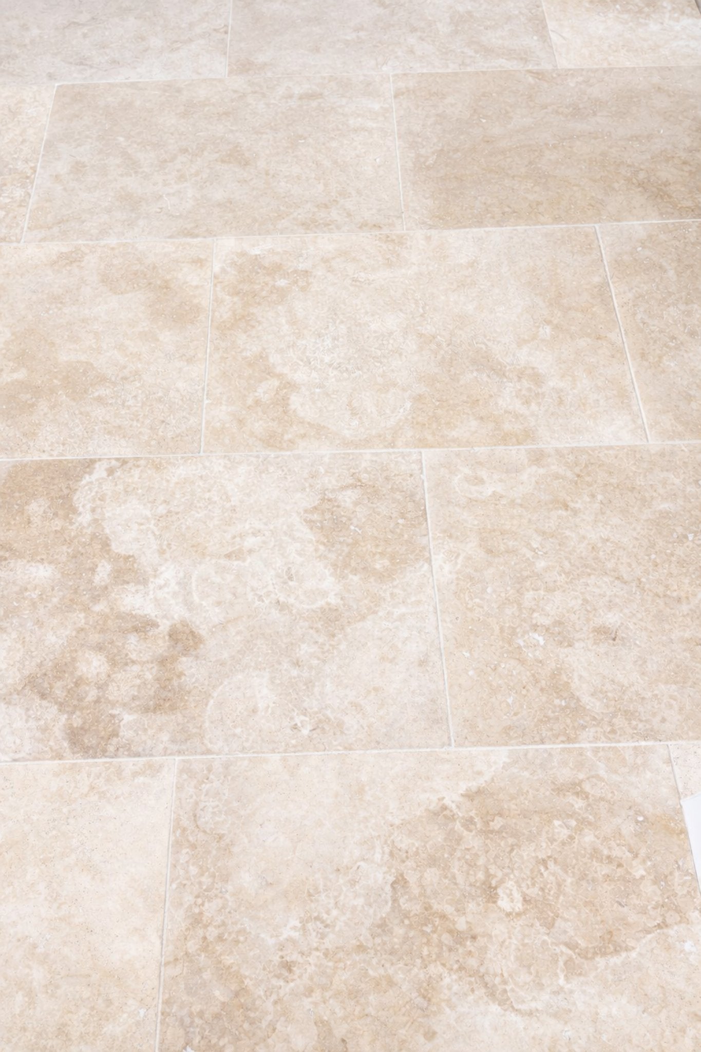 Carrelage travertin Light premier choix 91,5x61 cm ép. 1,2 cm pierre naturelle intérieur extérieur - 3