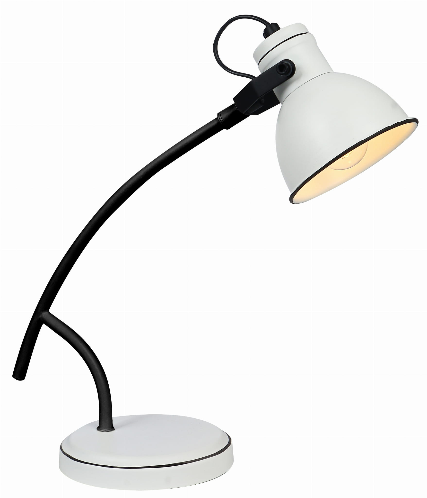Lampa biurkowa Candellux ZUMBA 41-72085 czarna