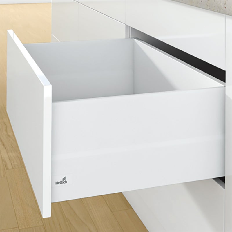 Kit arcitech 126 avec topside hauteur 250 - Décor : Anthracite - Longueur : 450 mm - HETTICH - 2