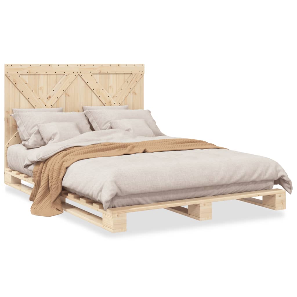 Tête De Lit Avec Rangement 90 Cm Bois Massif De Pin | Leroy Merlin