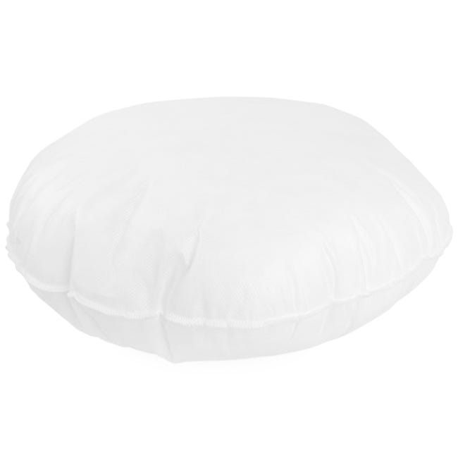 Coussin à Recouvrir Rond 80 Cm C Bullet Blanc Garnissage Polyester Coussin à Recouvrir Rond 80 Cm C Bullet Blanc Garnissage Polyester