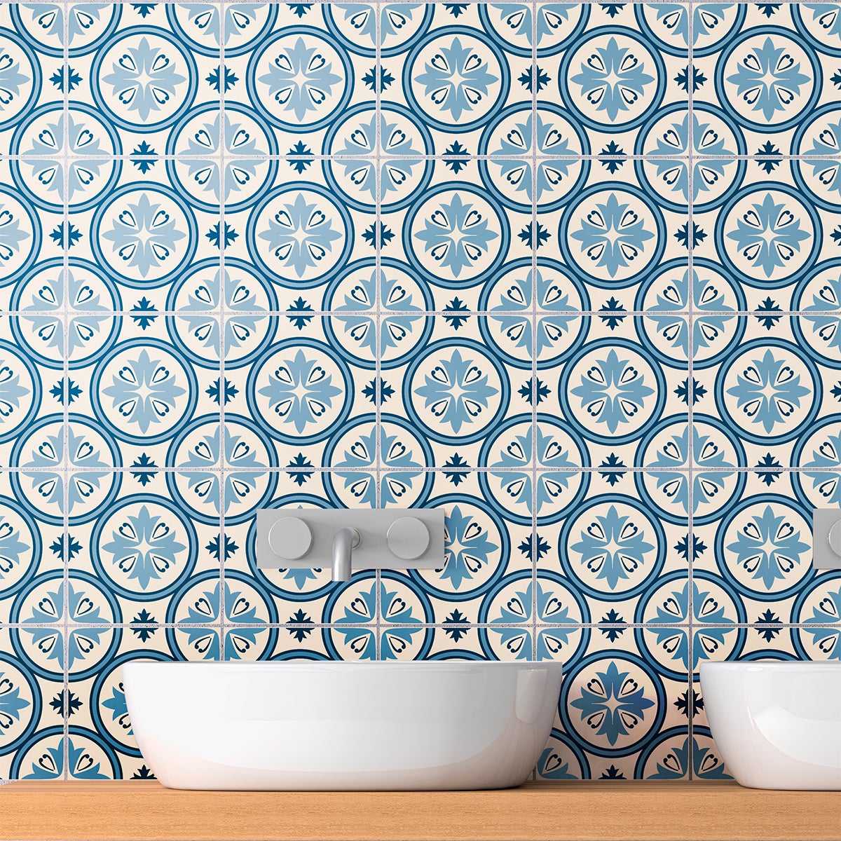 30 vinilo baldosas azulejos cruz - adhesivo de pared - revestimiento sticker mural decorativo - 30stickers10x10cm