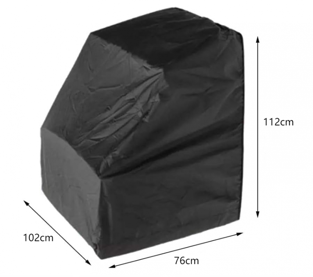 Housse de protection pour console centrale de bateau, tissu Oxford 210D enduit d'argent, 112 x 76 x 102 cm, imperméable, anti-poussière, anti-violet - 2