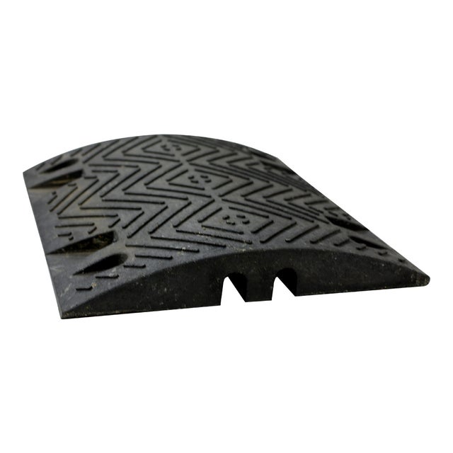 Module droit de ralentisseur noir - H 50mm - 8003050