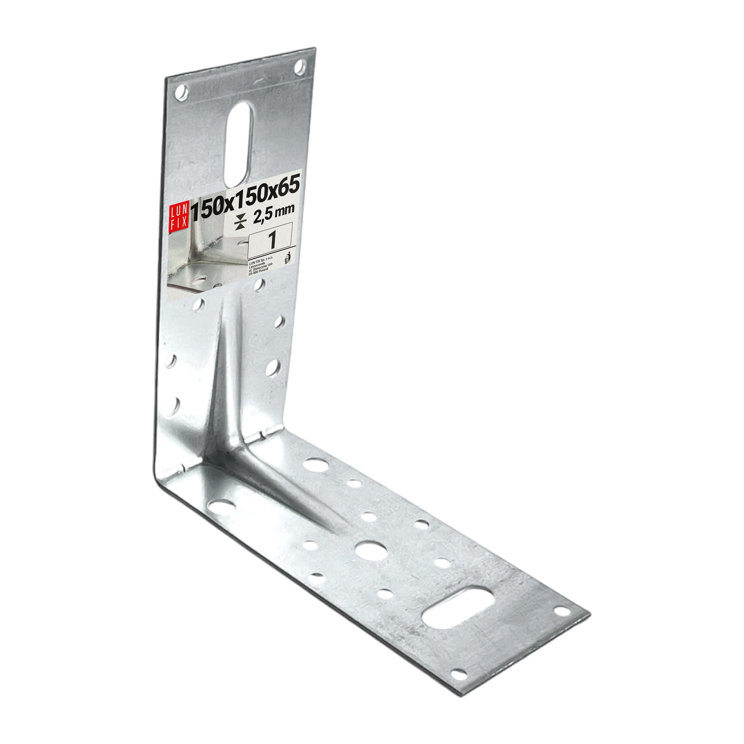 Kątownik ciesielski 150x150x65x2,5 1szt.