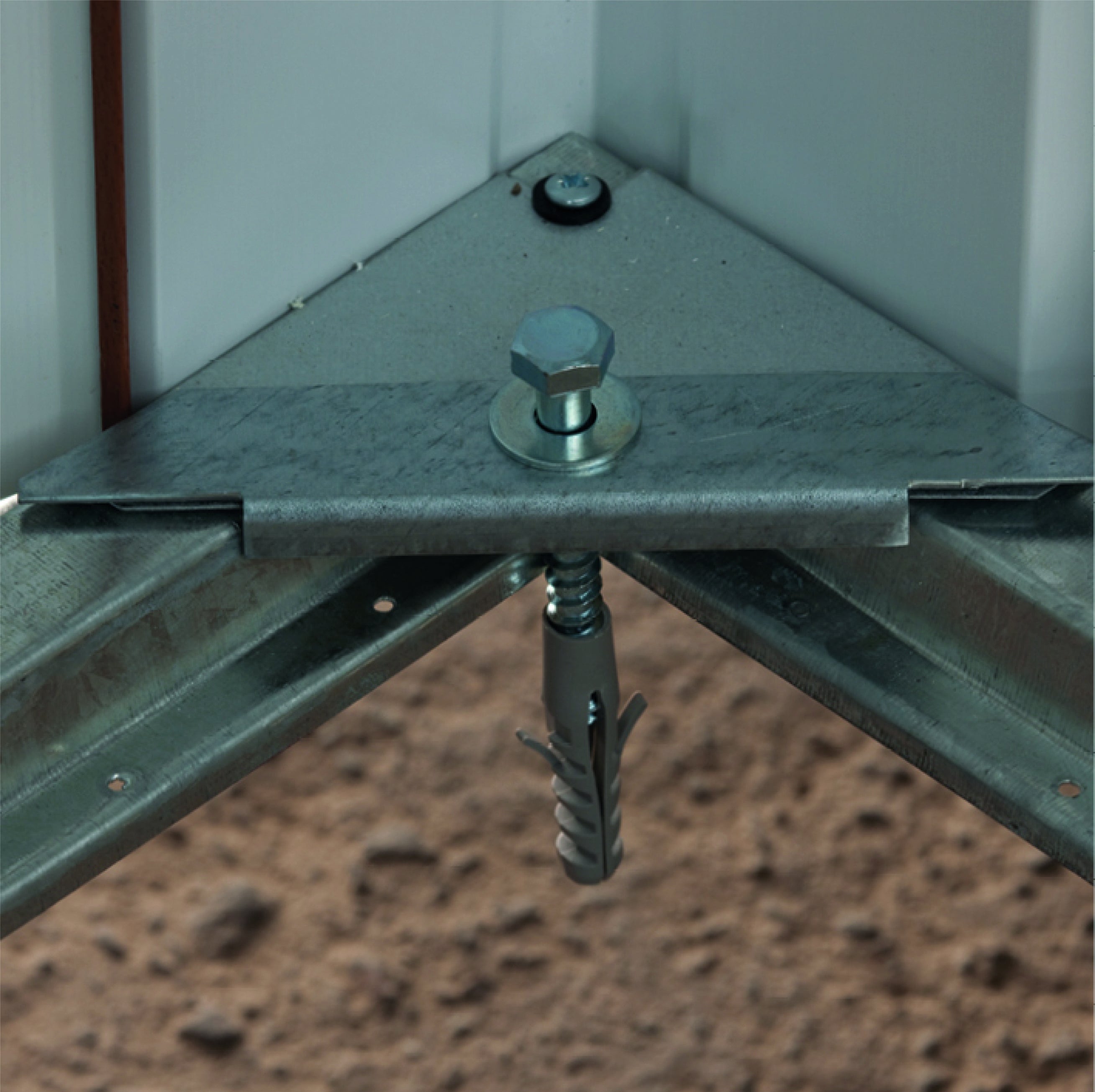 Abri de jardin en acier vert - 7,18 m² - 4