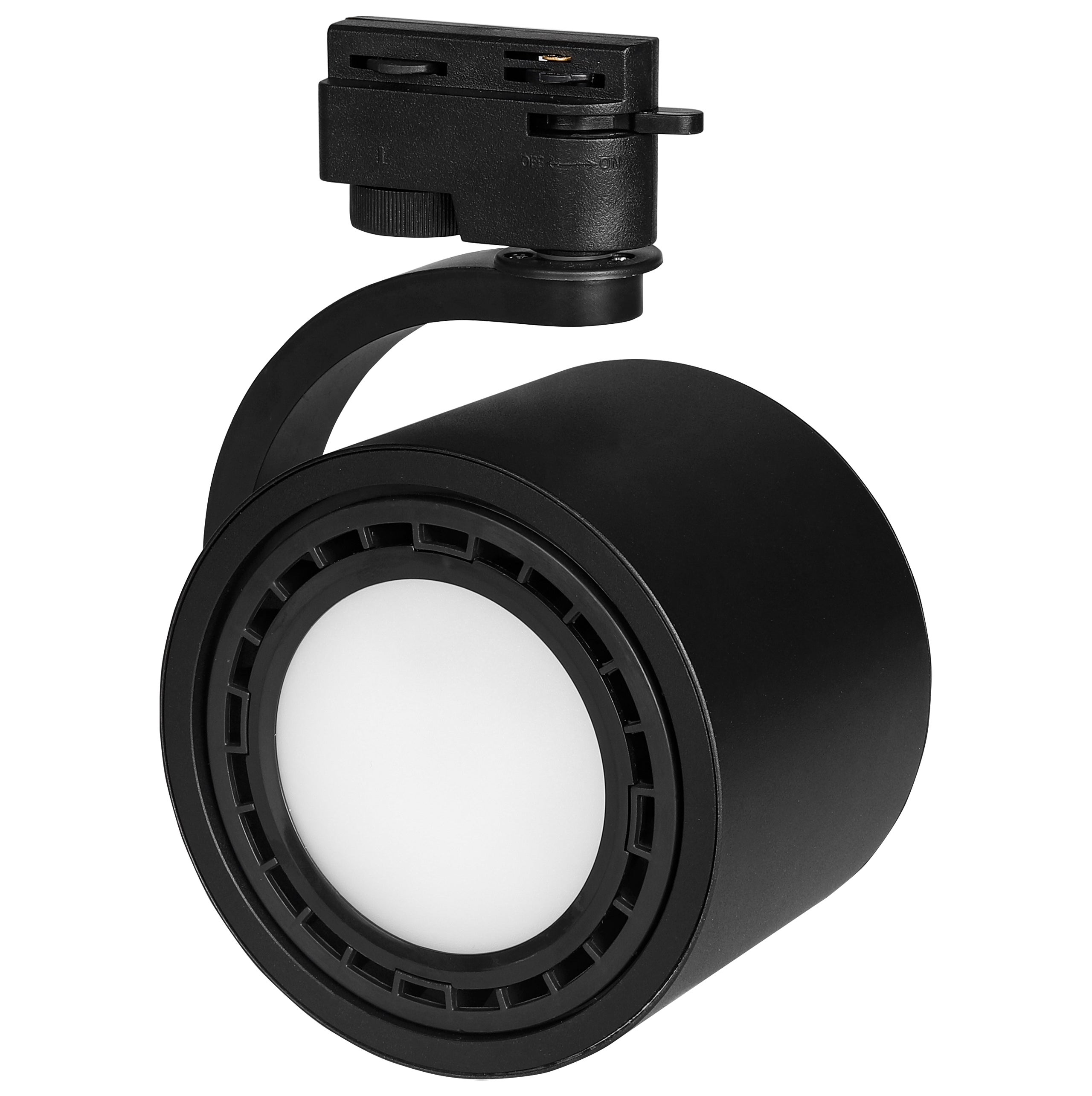 Reflektor szynowy 1-fazowy Robio AR111 GU10 IP20 lampa na szynę spot czarny MasterLED