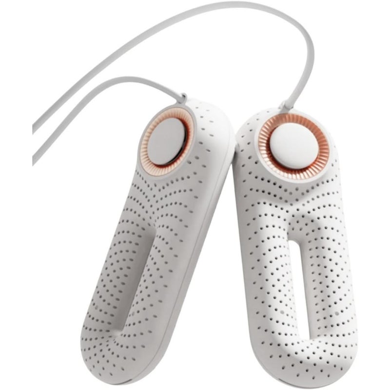 Elektryczna suszarka do butów podgrzewacz do butów i botków do suszenia wilgotnych butów i eliminowania zapachów automatycznym wyłącznikiem czasowym