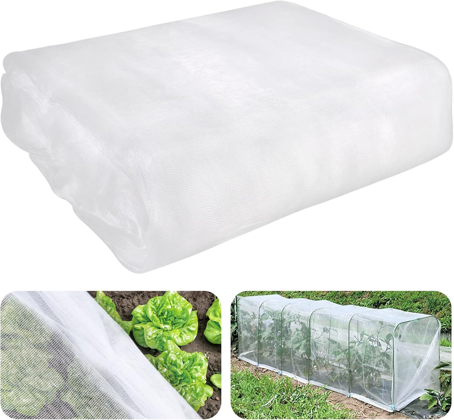 Filet anti-insectes et anti-oiseaux - Filet anti-insectes de jardin 3 x ...