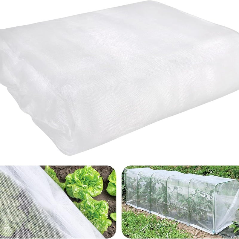 Siatka przeciw owadom i ptakom - 3 x 6 m. Siatka przeciw owadom do ogrodu, chroniąca rośliny i kwiaty przed owadami i ptakami.