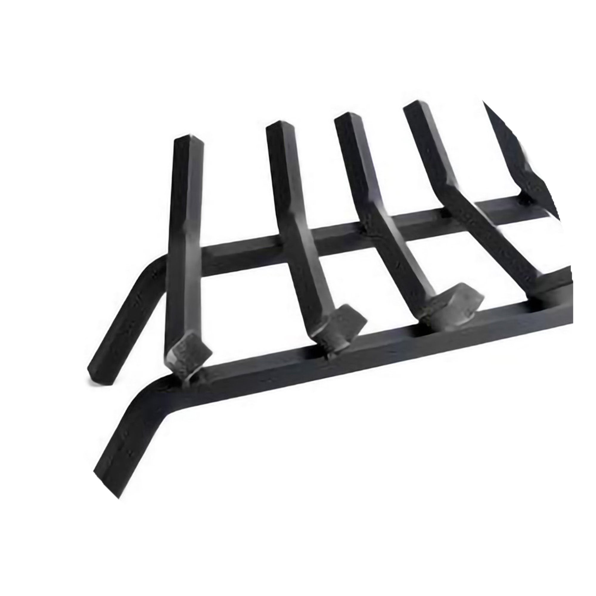 Porte Bûches Grille en Acier Forgé Pour Cheminée Sannover - 2