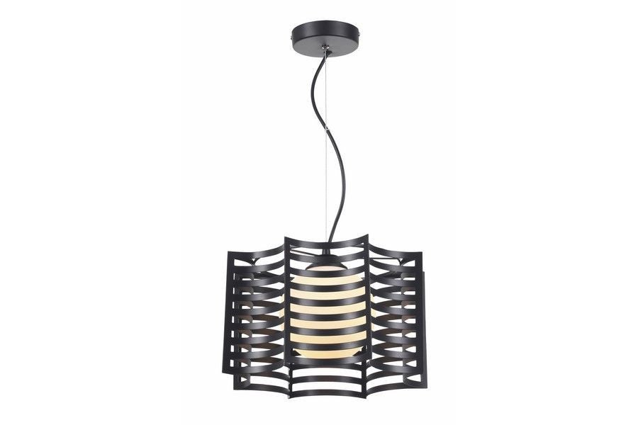 Lampa wisząca Laria czarna 1xE27x40W dekoracyjna wym: 120 x 30 x 30 cm metal Reality
