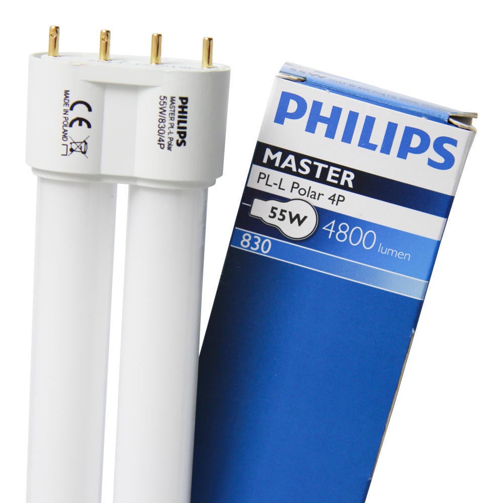 Master Pl Philips 61541140 Bombilla 2G11 MASTER PL-L 55W/830/4P 1CT/25 4800lm ...