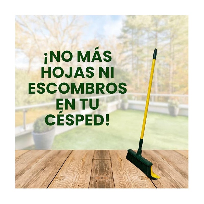 Brosse + poignée extensible de 0,8 à 1,4 m pour balayer gazon artificiel. Produit adapté à tout type de pelouse - 8