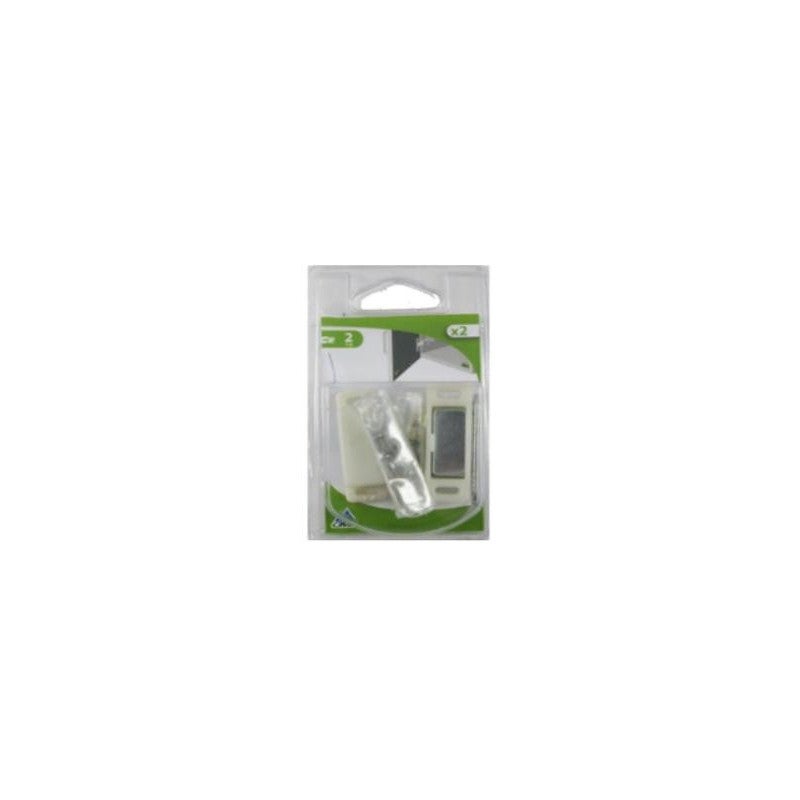 Loqueteau magnétique rectangulaire à pattes - 2