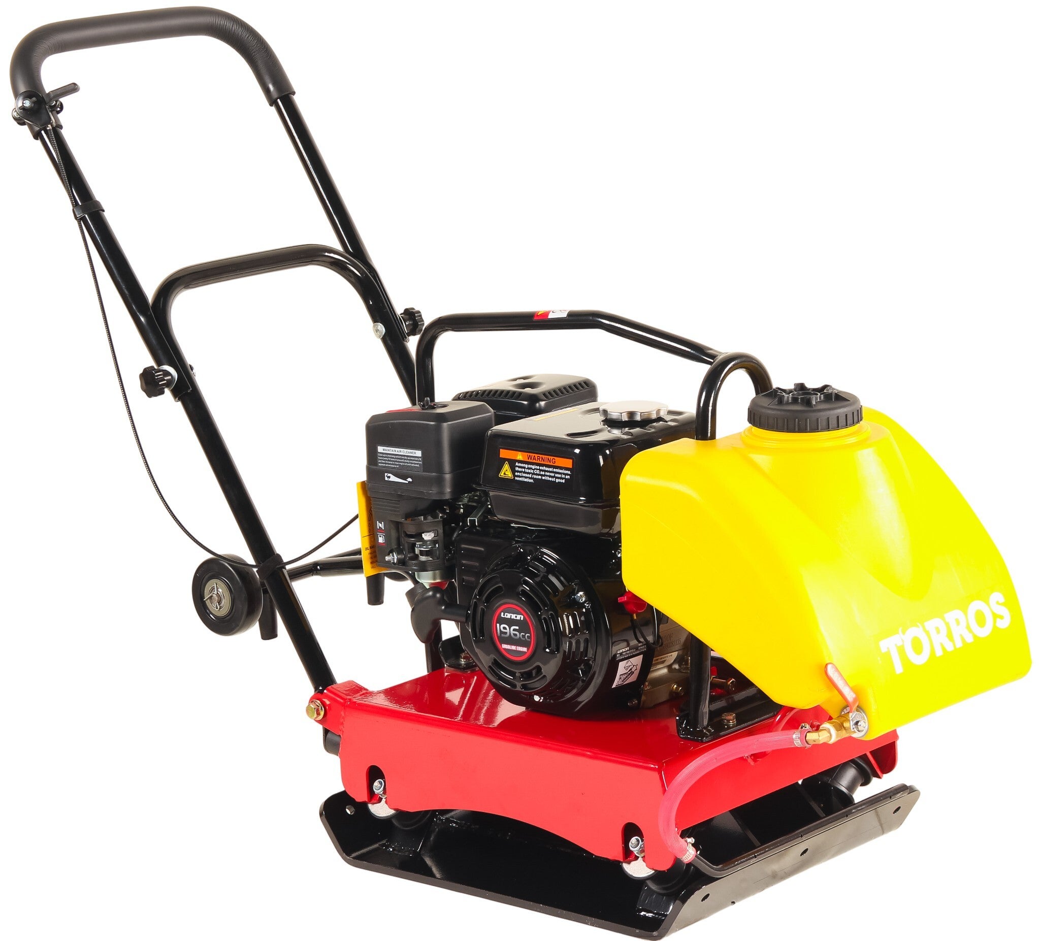 Compacteur à plaque vibrante 15,5 kN – Avec réservoir d’eau – Moteur essence 6,5ch – Plaque 55 x 42 cm Torros TPT1502W - 7
