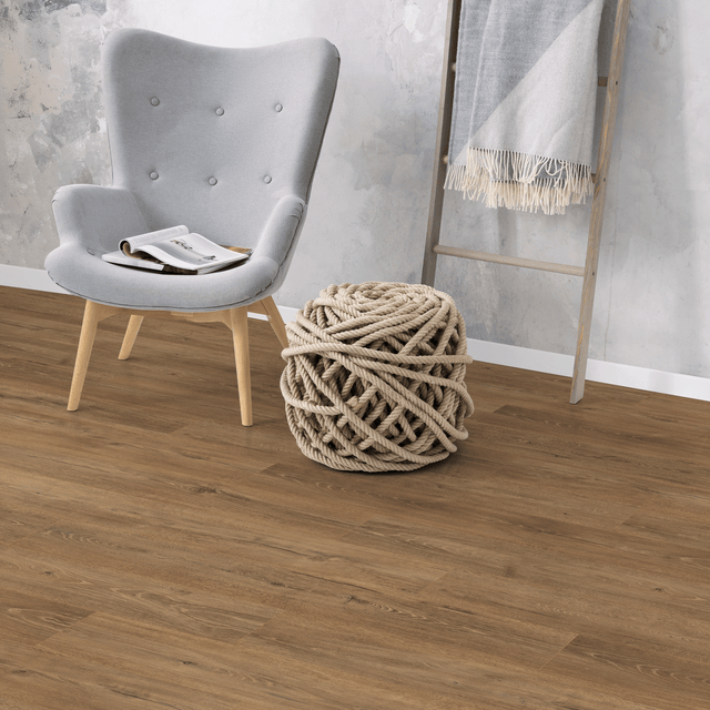 EGGER Sol stratifié NatureSense Aqua EL2418 Chêne Melba brun 1292 x 193 x 8mm