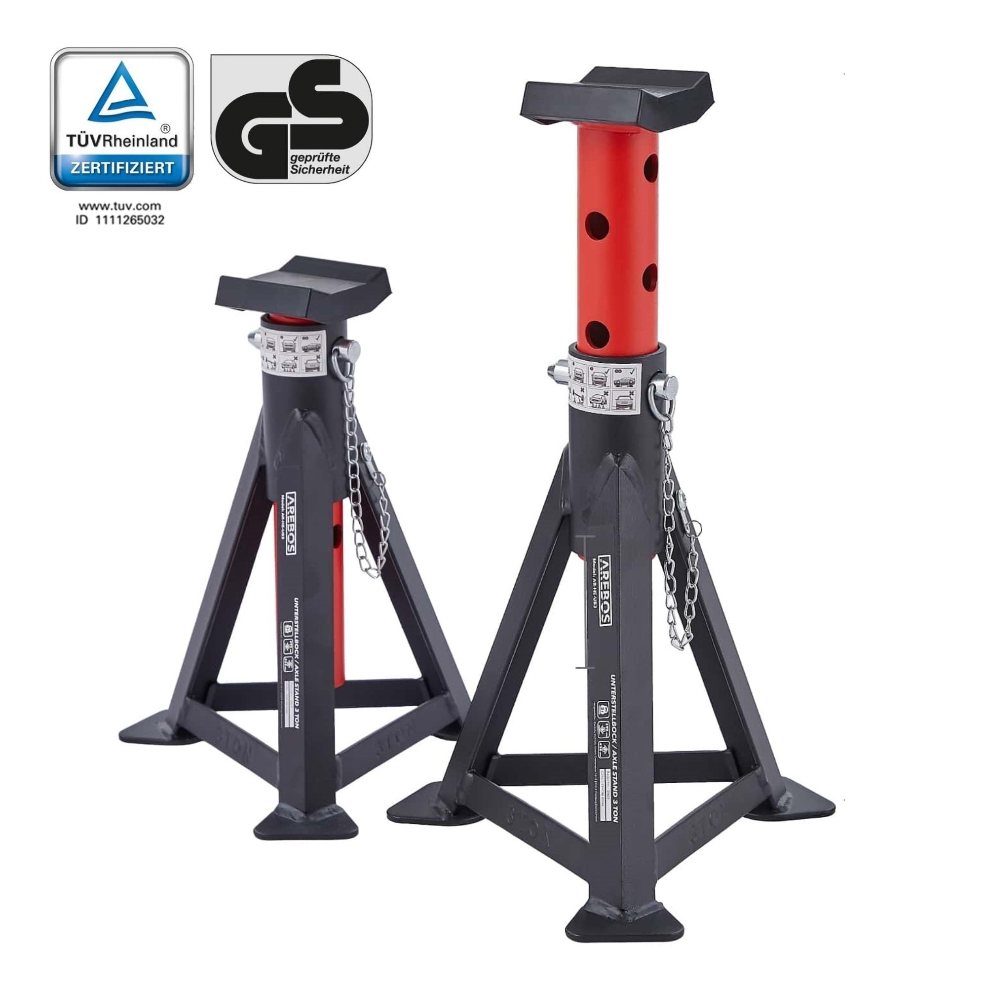 arebos-2x-chandelles-capacit-de-charge-de-3-tonnes-chacune-hauteur