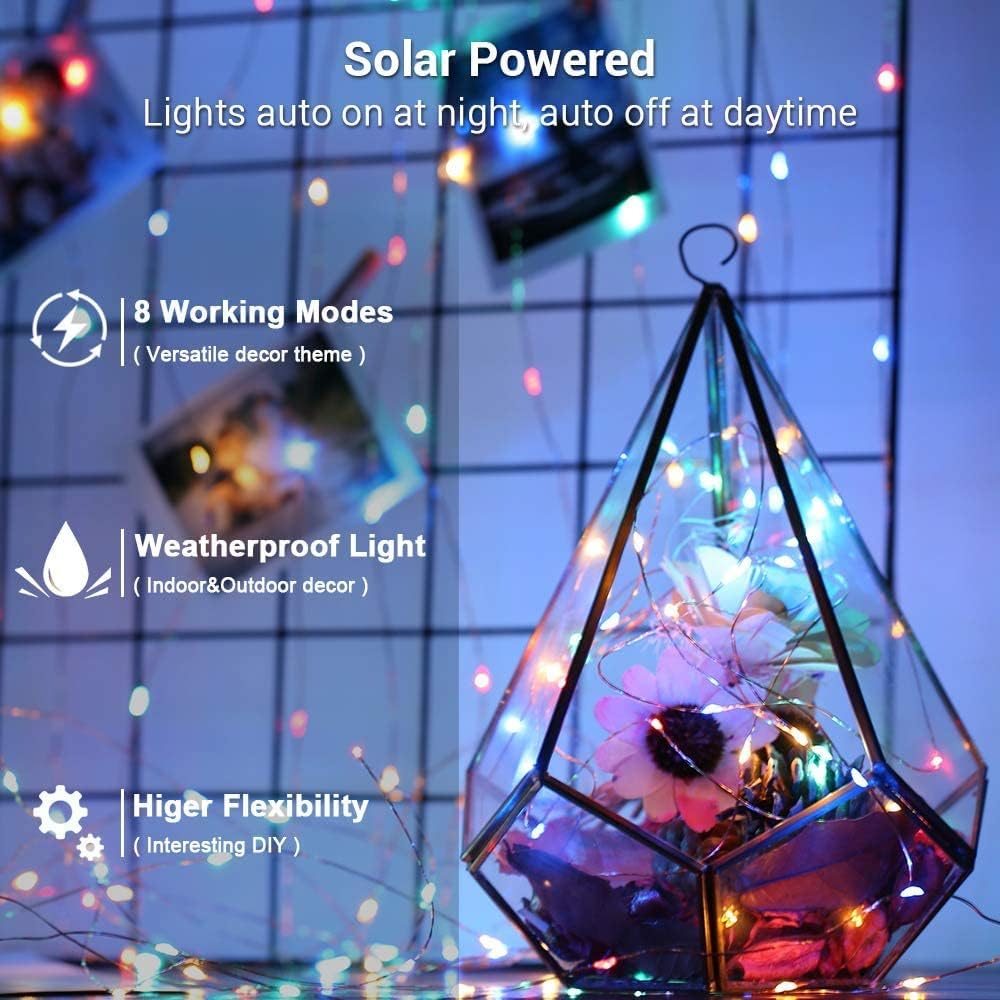 luci solari esterne - Italia - Confezione Da 2] Luci Solari Per Esterni, 12 M 100 LED Luci...Luci di natale solari - Leroy Merlin