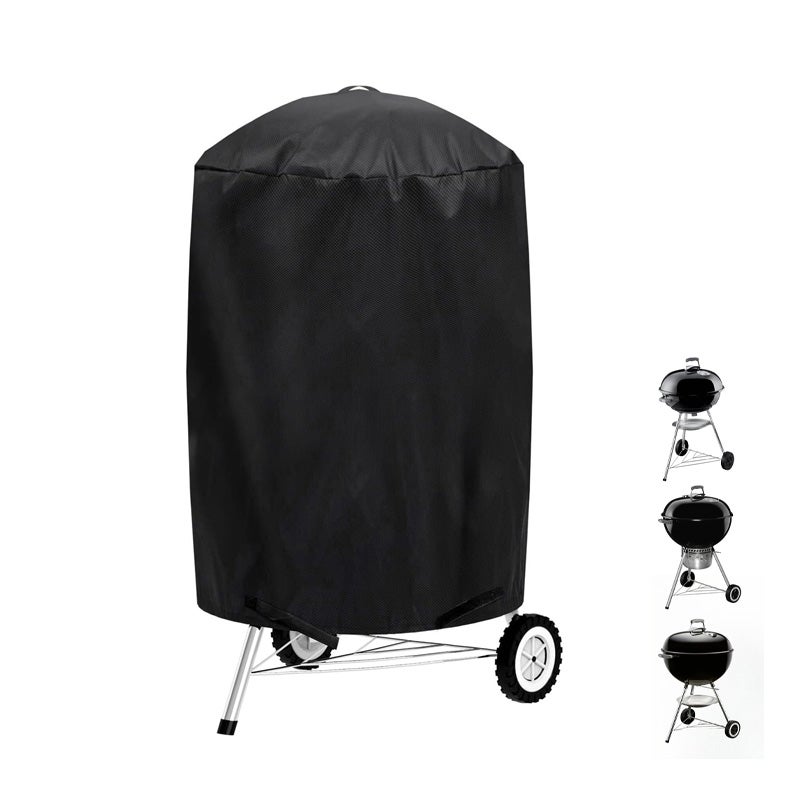 Pokrowiec na grilla zewnętrznego, wodoodporny i odporny na promieniowanie UV, kompatybilny z markami Weber, Holland, Jennair itp. (62 x 62 x 105 cm)