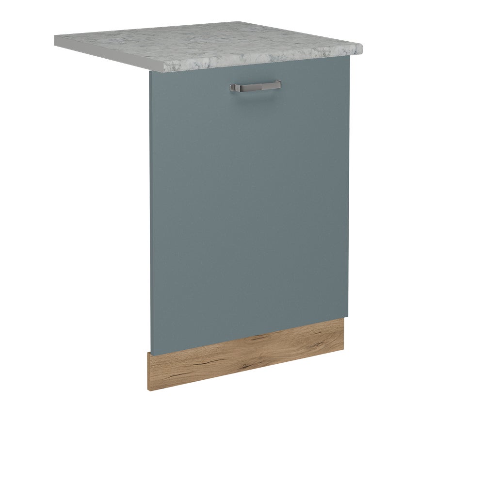 Vicco Panel przedni zmywarki R-Line, Niebiesko-szary, 60 cm , BP Marmur