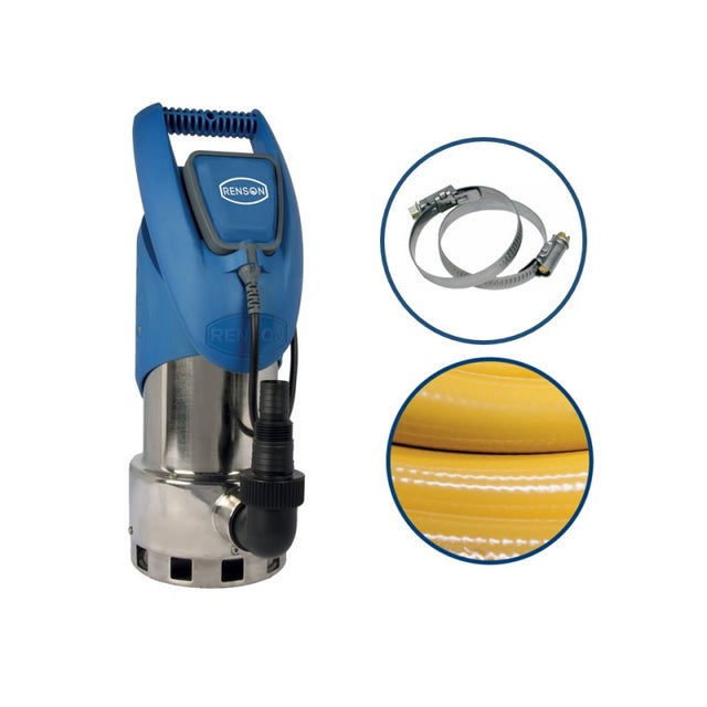Pompe de relevage pour eaux chargées 0,75kW inox 12m³ h RENSON 854293