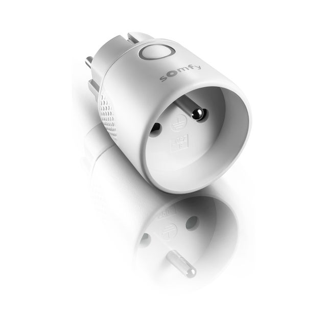 Somfy - Prise télécommandée ON/OFF io intérieure type E - Compatible app TaHoma