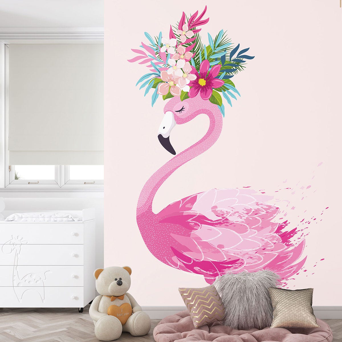 Relaxdays Fenicottero Fermaporta, Blocca Porte Decorativo, da Pavimento Relaxdays Fenicottero Fermaporta, Blocca Porte Decorativo, da Pavimento