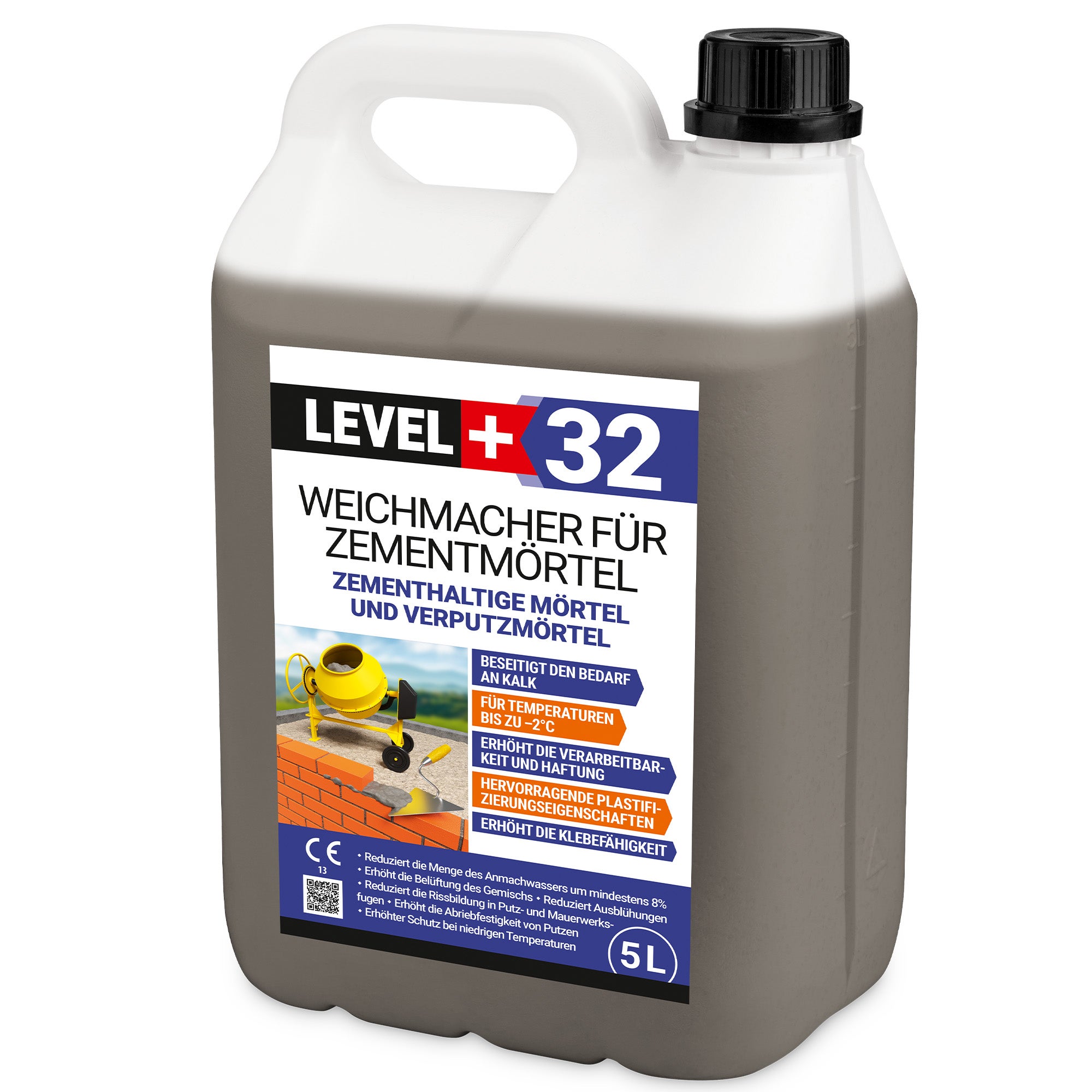 Plastifiant pour mortier Liquide Remplace la chaux dans les mortiers de ...