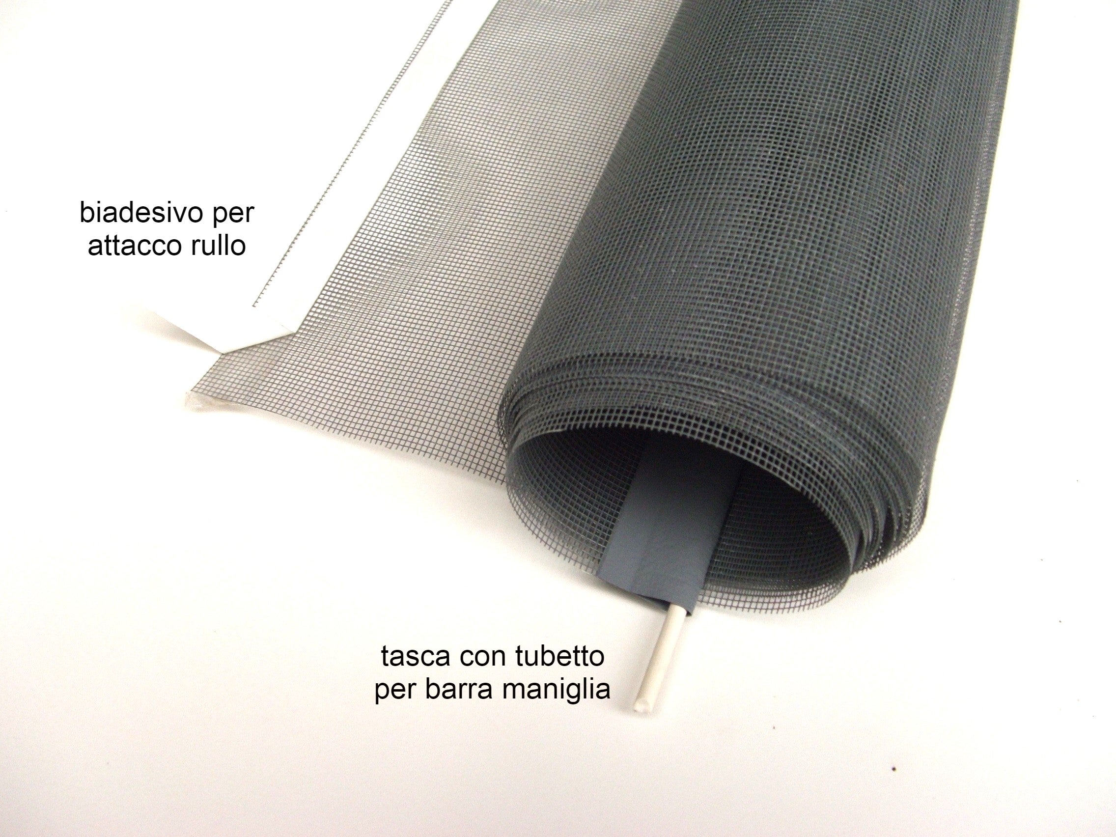 Rete Zanzariera Fai Da Te 120x250 Cm - Anti Zanzare E Insetti, Fibra Di Vetro PVC, Per Finestre E Porte
