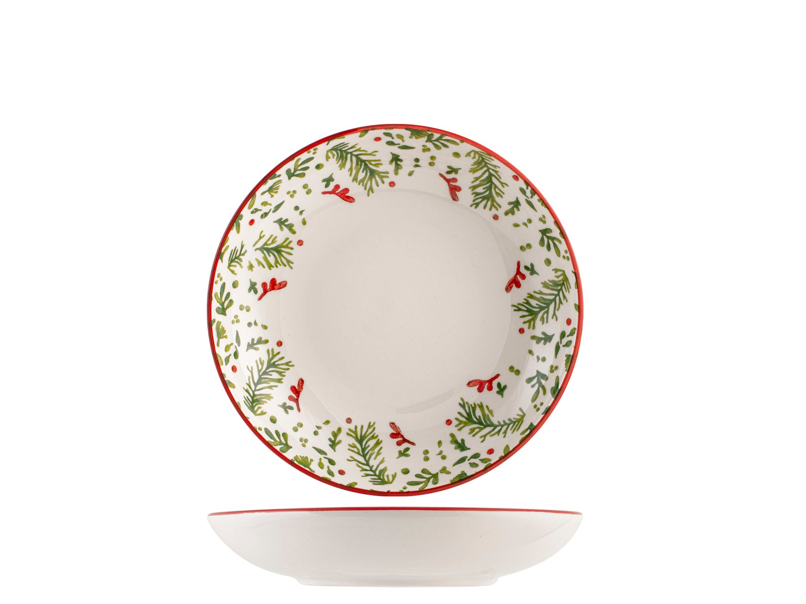 Tramontina - Set Da 6 Piatti Fondi In Porcellana 22 Cm | Magnolia Elegante, Adatti A Microonde E Lavastoviglie - 4